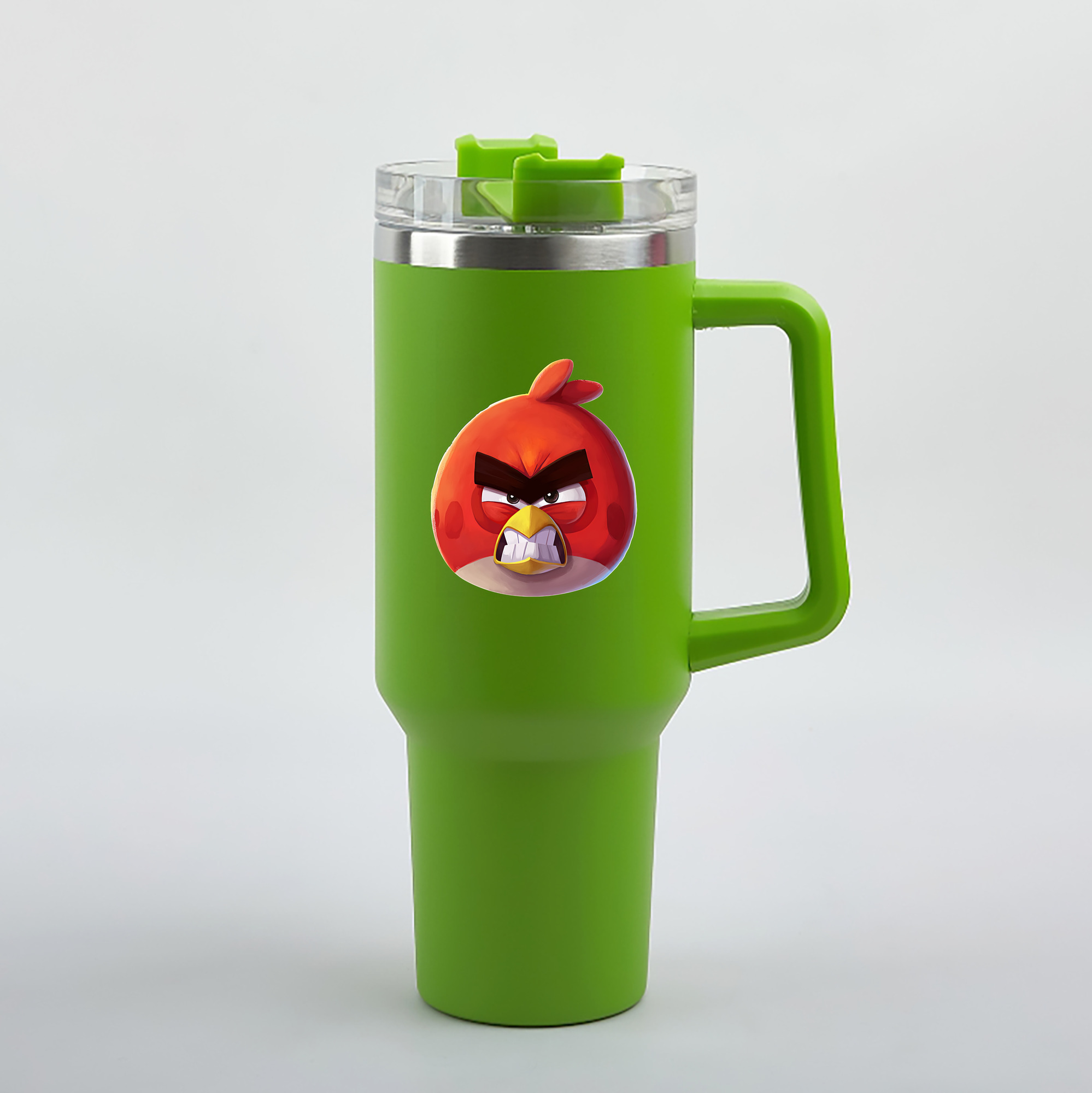 （画像用） Angry Birds アングリーバード 1200mL車用タンブラー（カラープリント）